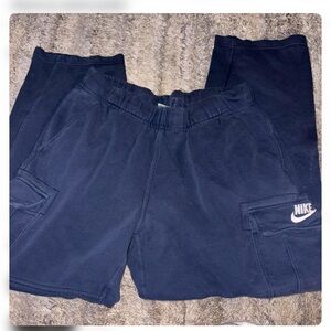 Nike Navy Men's Cargo Sweatpants